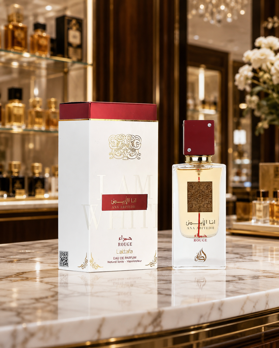 Ana Abiyedh Rouge EDP - Lattafa - immagine 2