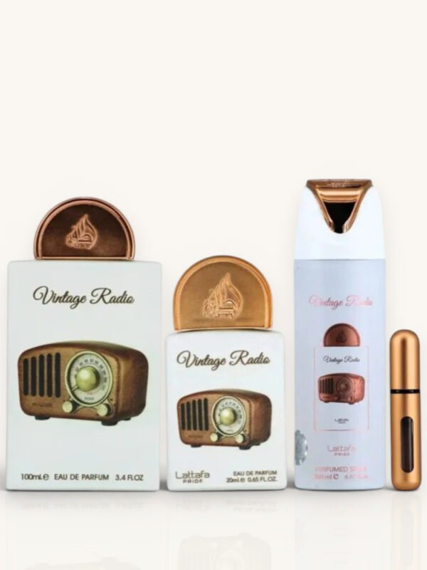 Vintage Radio Gift Set - Lattafa