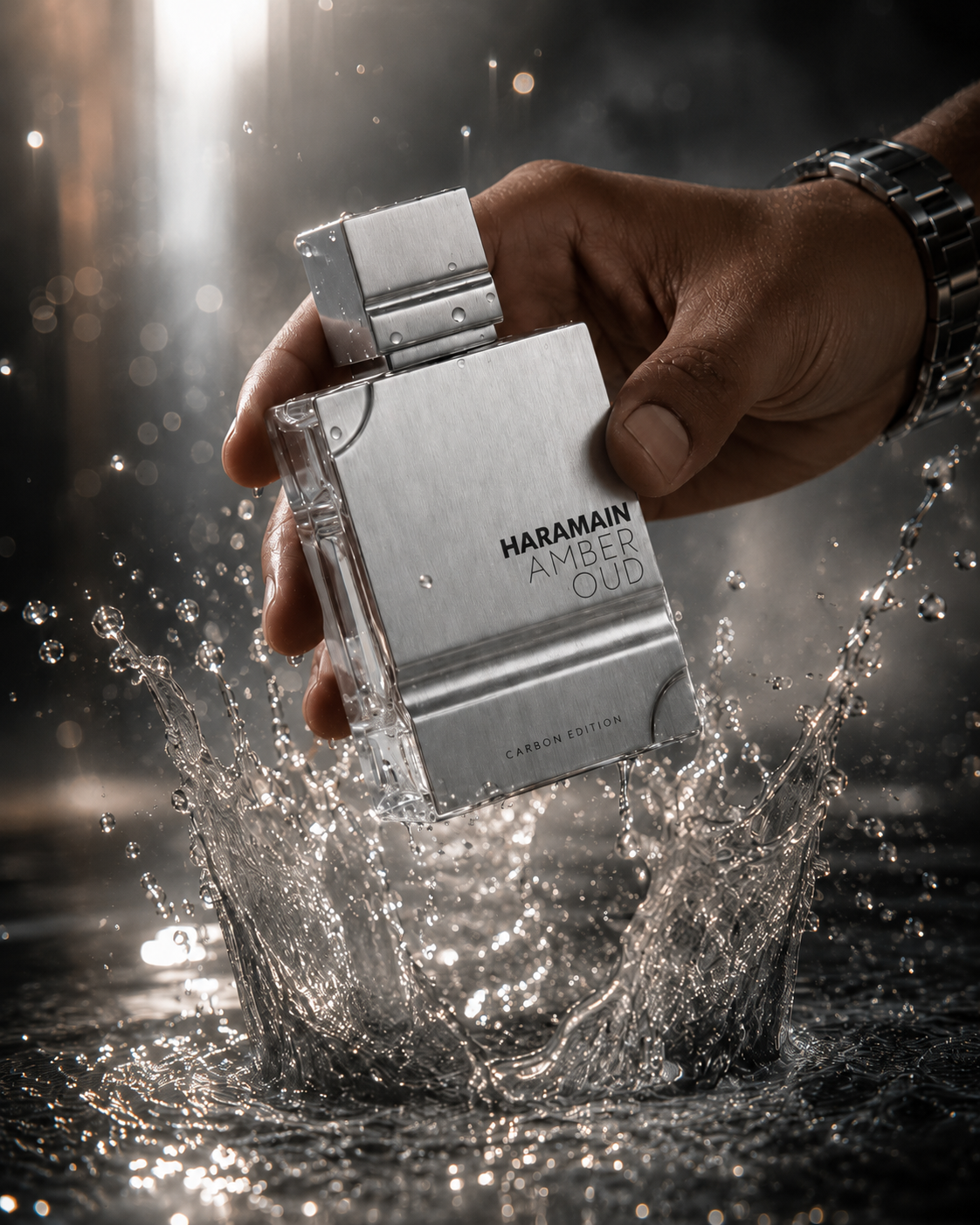 Amber Oud Carbon Edition Eau de Parfum - Al Haramain - immagine 3