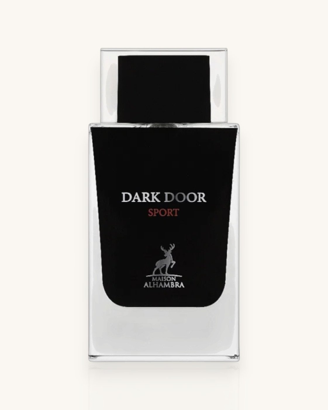Flacone del profumo Maison Alhambra Dark Door Sport Eau de Parfum 100ml